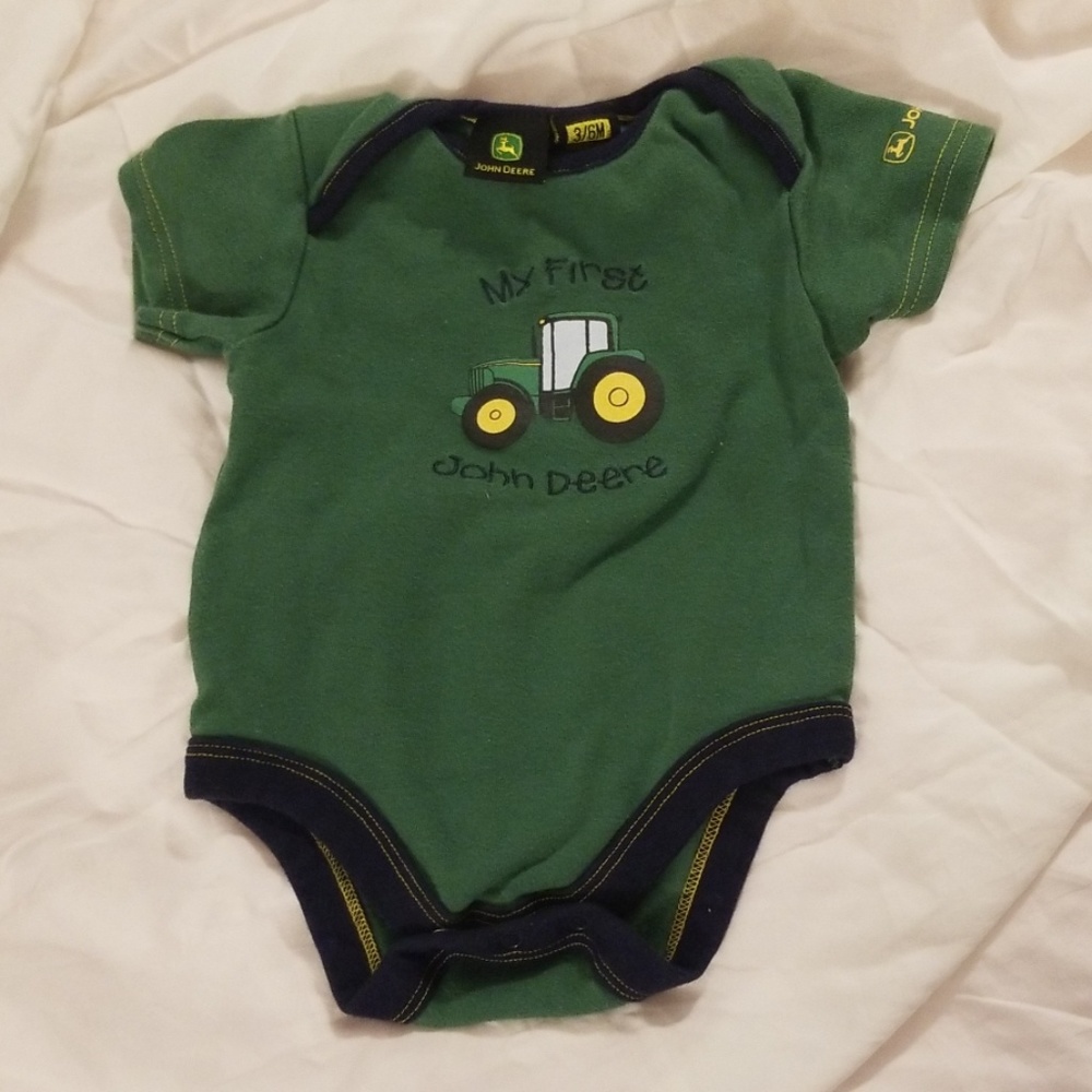 John Deere onesie